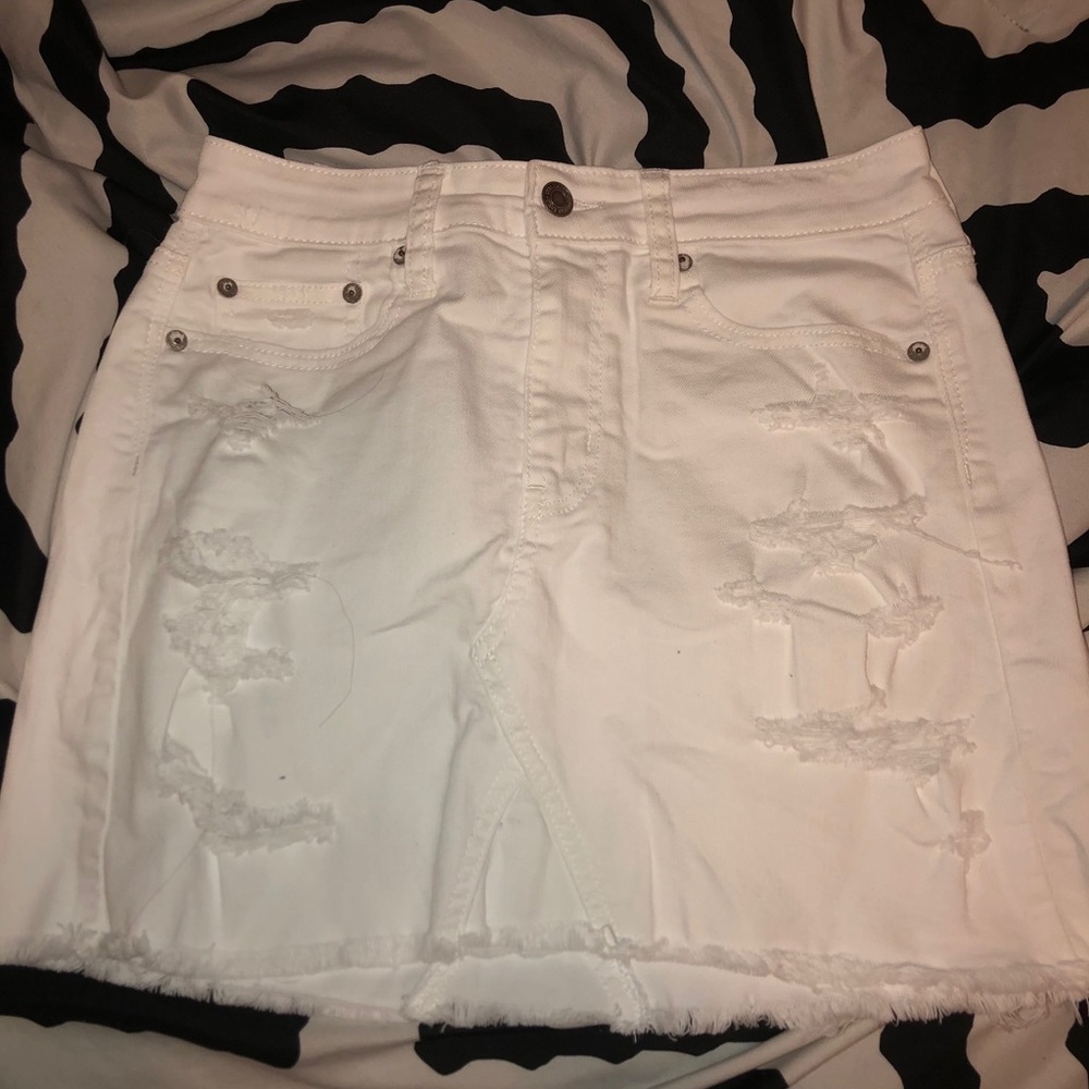American eagle denim skirt